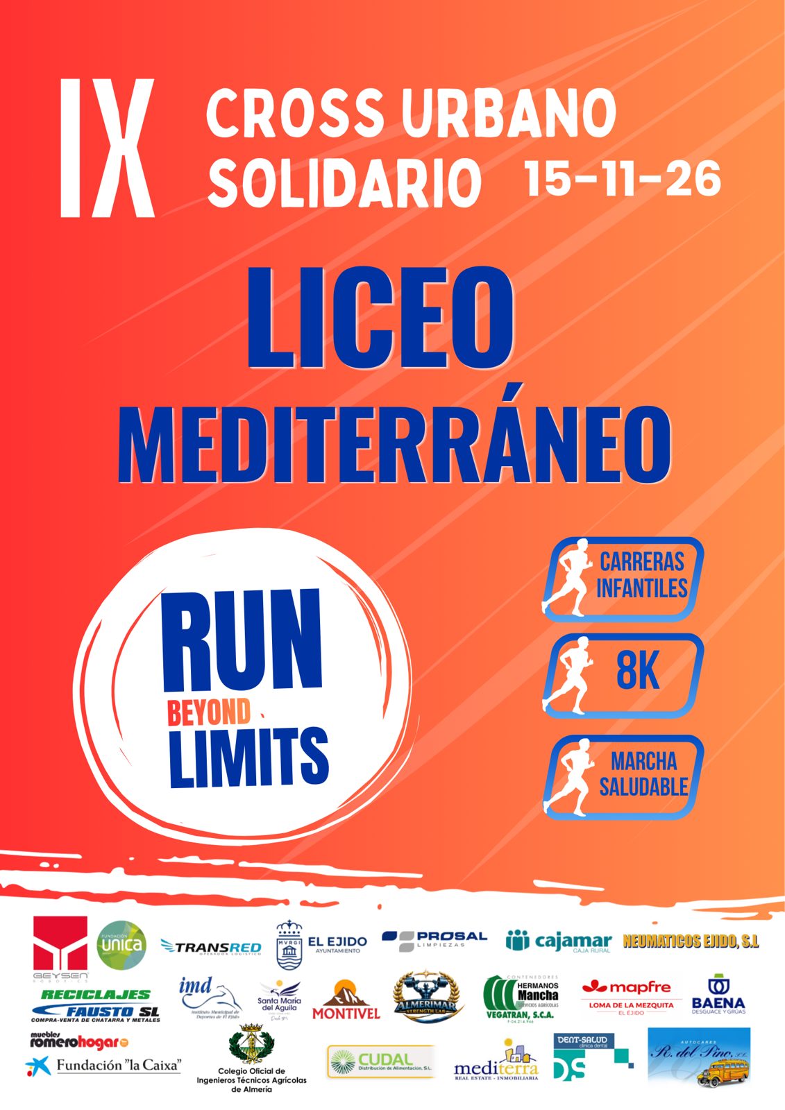 IX Cross Solidario Liceo Mediterráneo