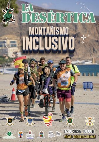 Cartel de II MONTAÑISMO INCLUSIVO LA DESÉRTICA